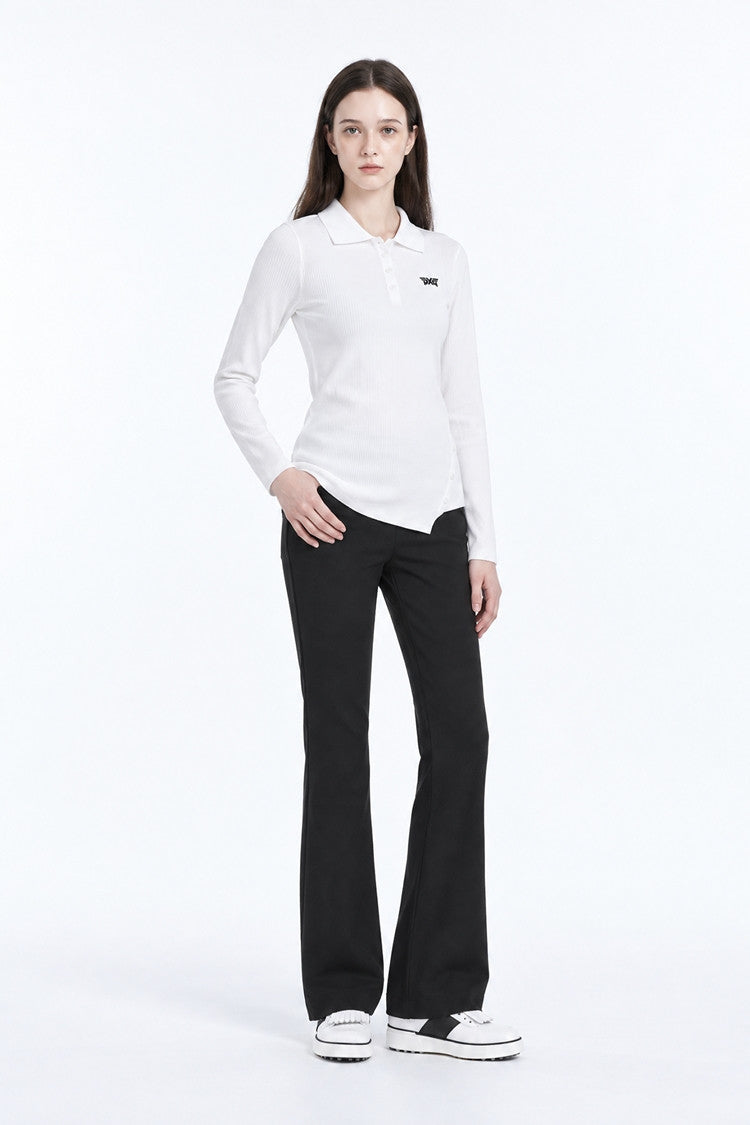 WMNS RIBBED COLLAR SWEATER