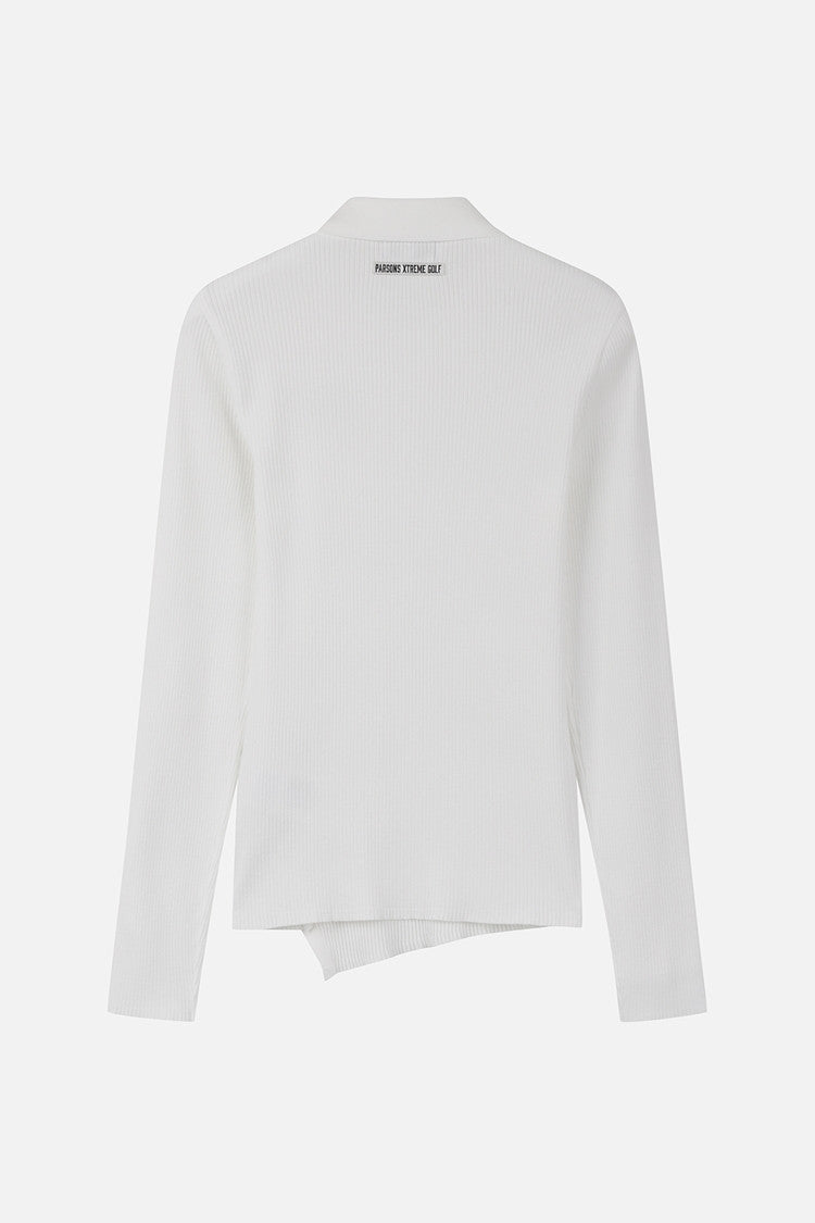 WMNS RIBBED COLLAR SWEATER