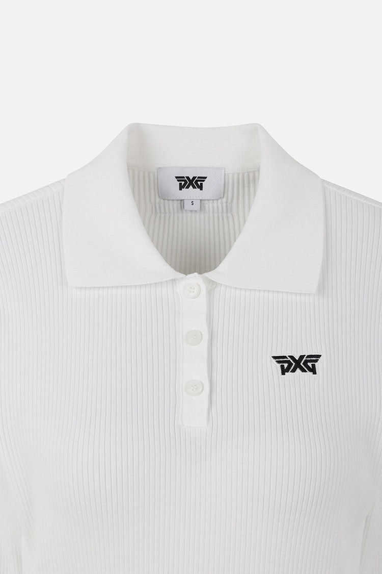 WMNS RIBBED COLLAR SWEATER