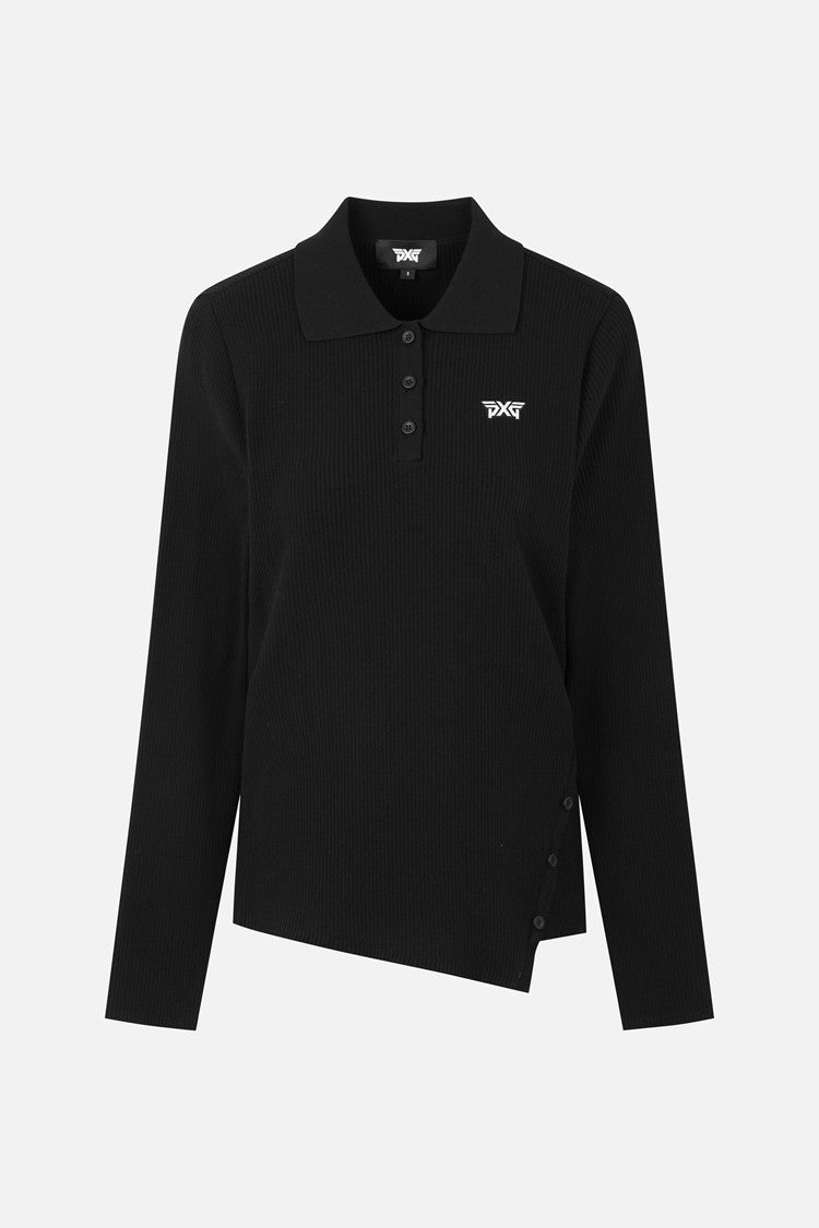 WMNS RIBBED COLLAR SWEATER