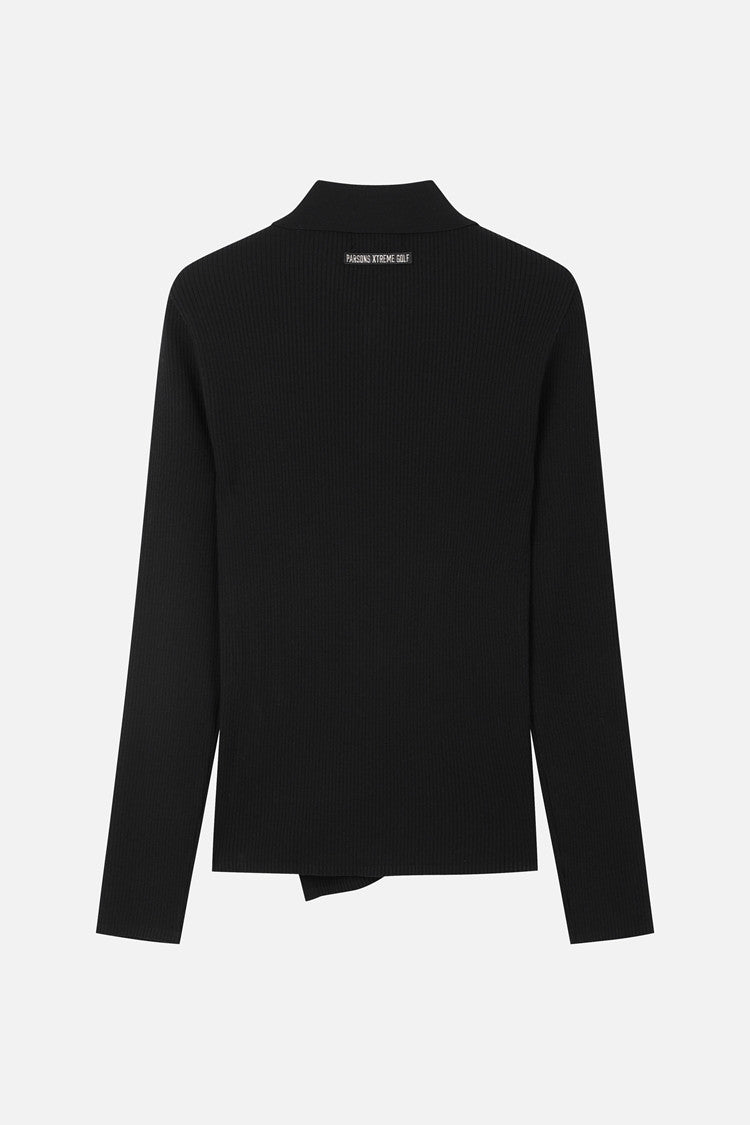 WMNS RIBBED COLLAR SWEATER