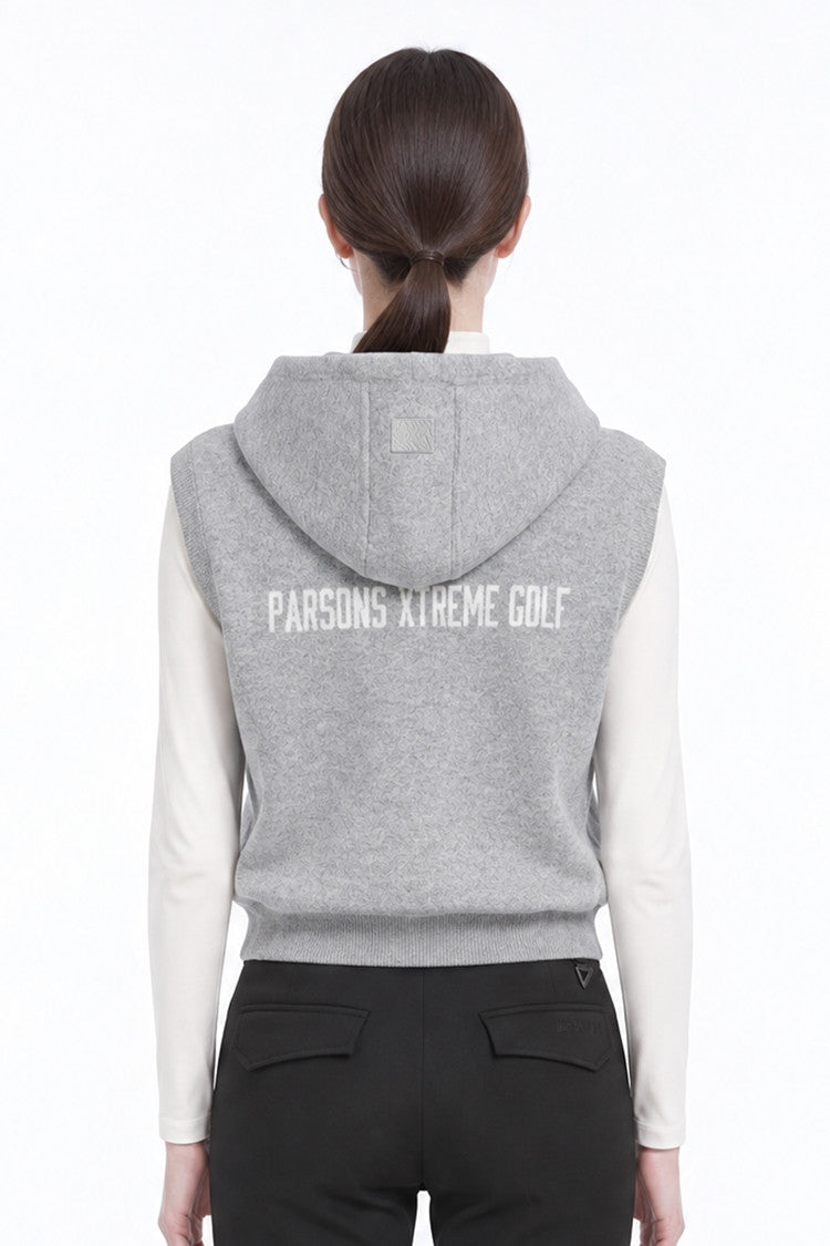 WMNS HOODED KNIT VT