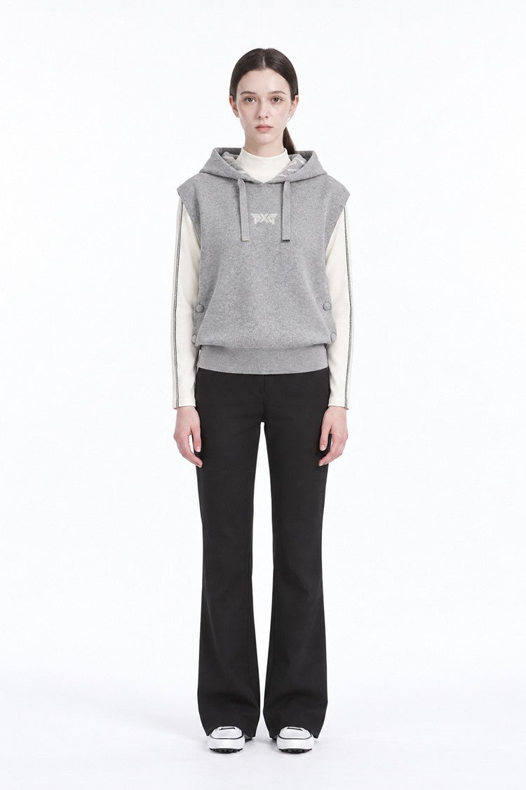 WMNS HOODED KNIT VT