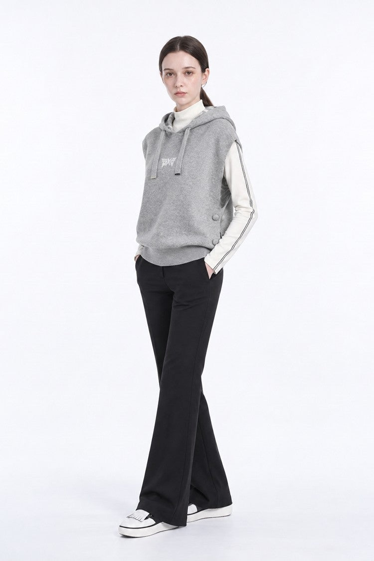 WMNS HOODED KNIT VT