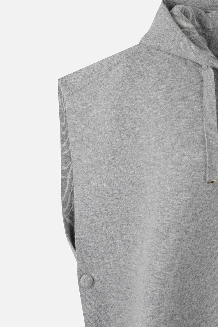 WMNS HOODED KNIT VT