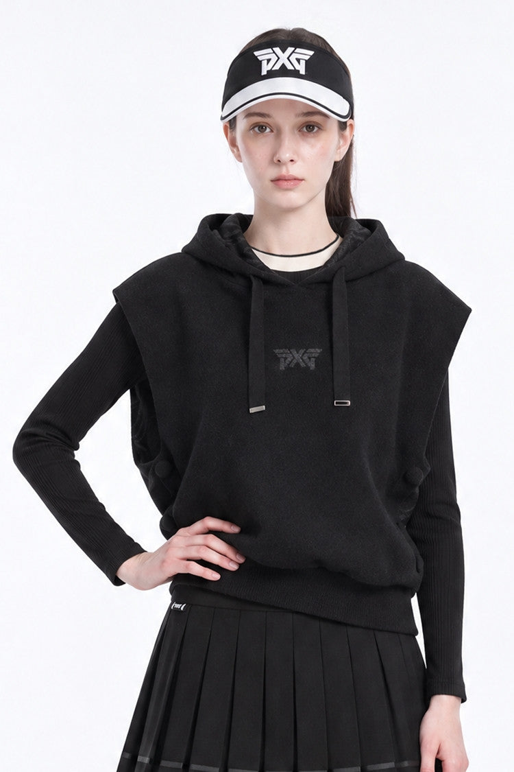 WMNS HOODED KNIT VT
