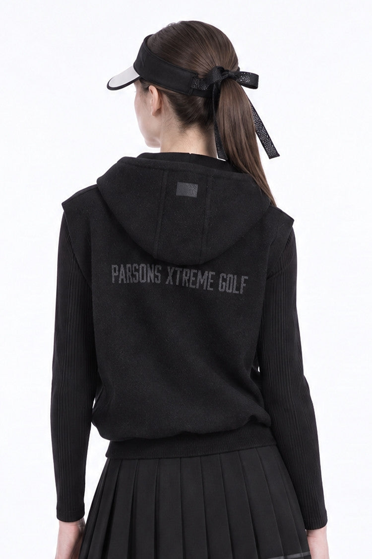 WMNS HOODED KNIT VT