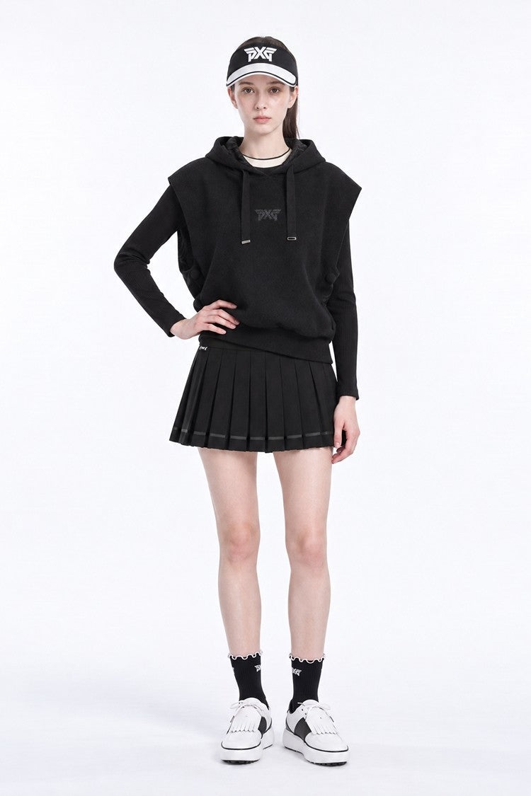 WMNS HOODED KNIT VT
