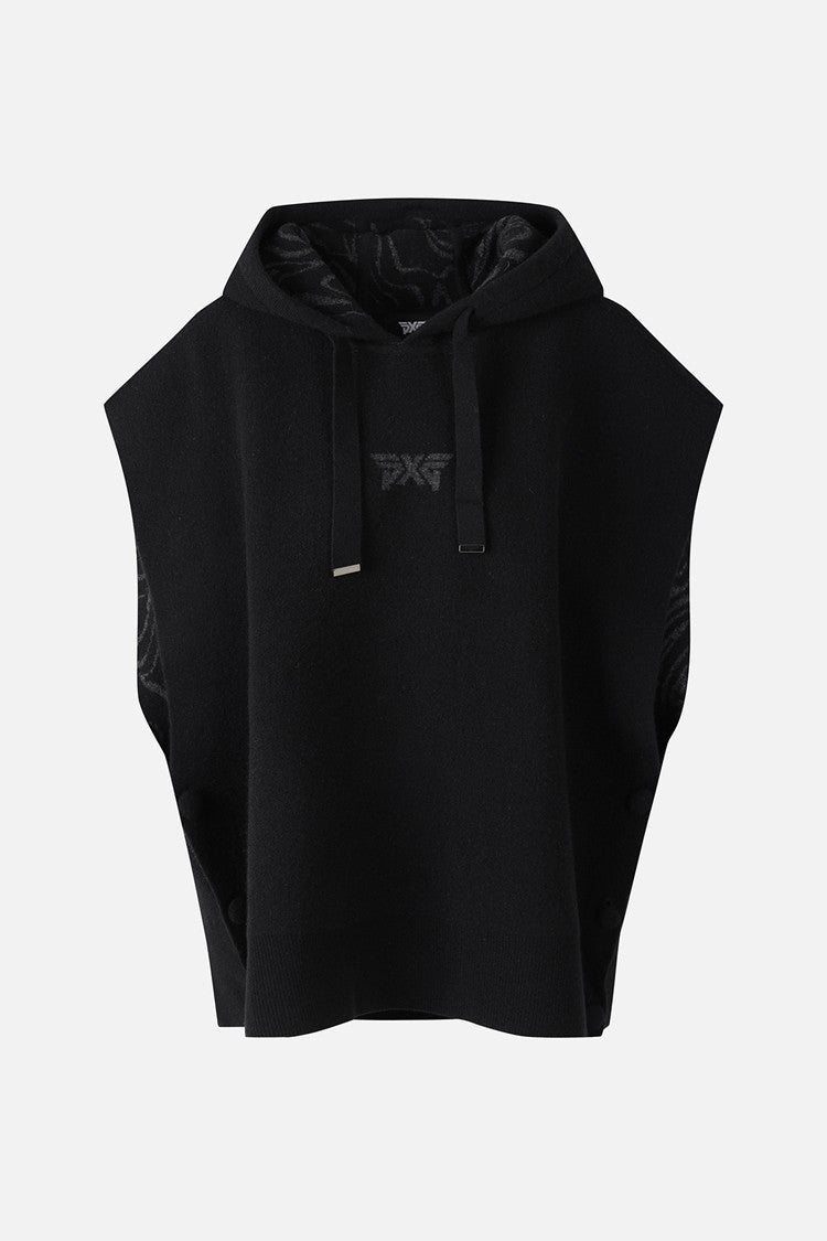 WMNS HOODED KNIT VT