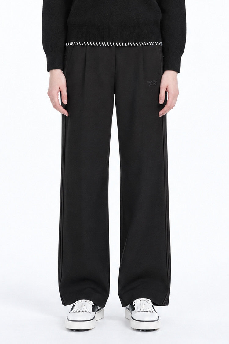 WMNS SIDE PLEAT WIDE PANTS