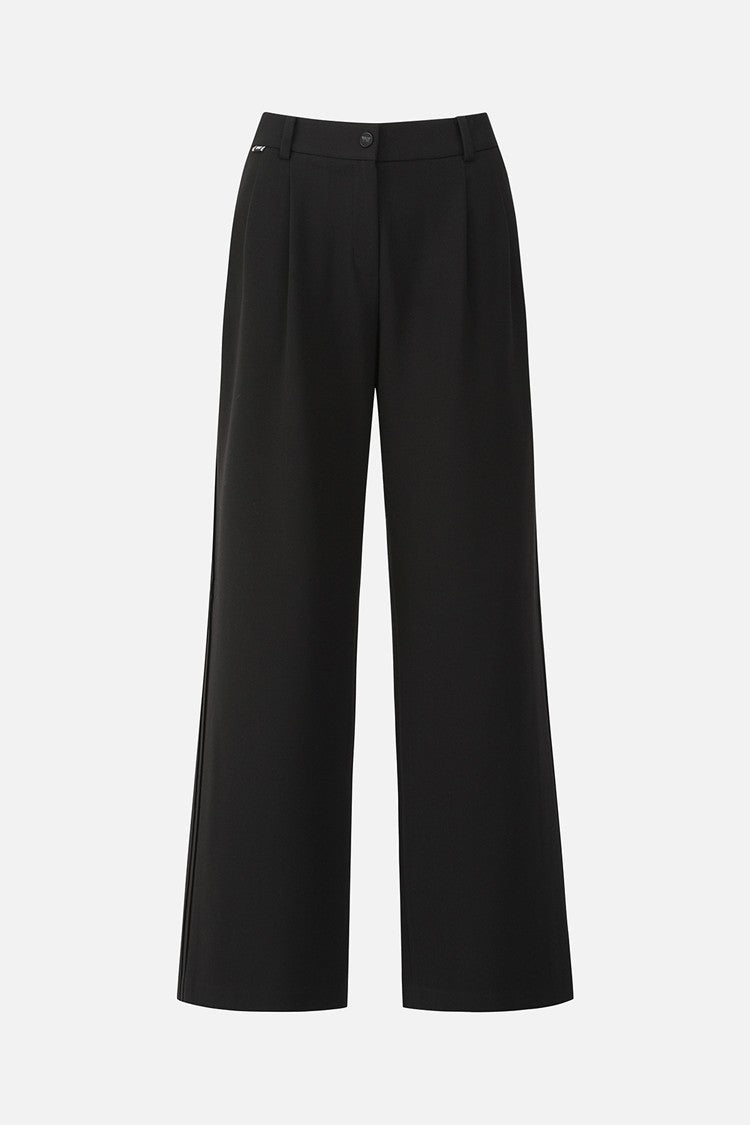 WMNS SIDE PLEAT WIDE PANTS