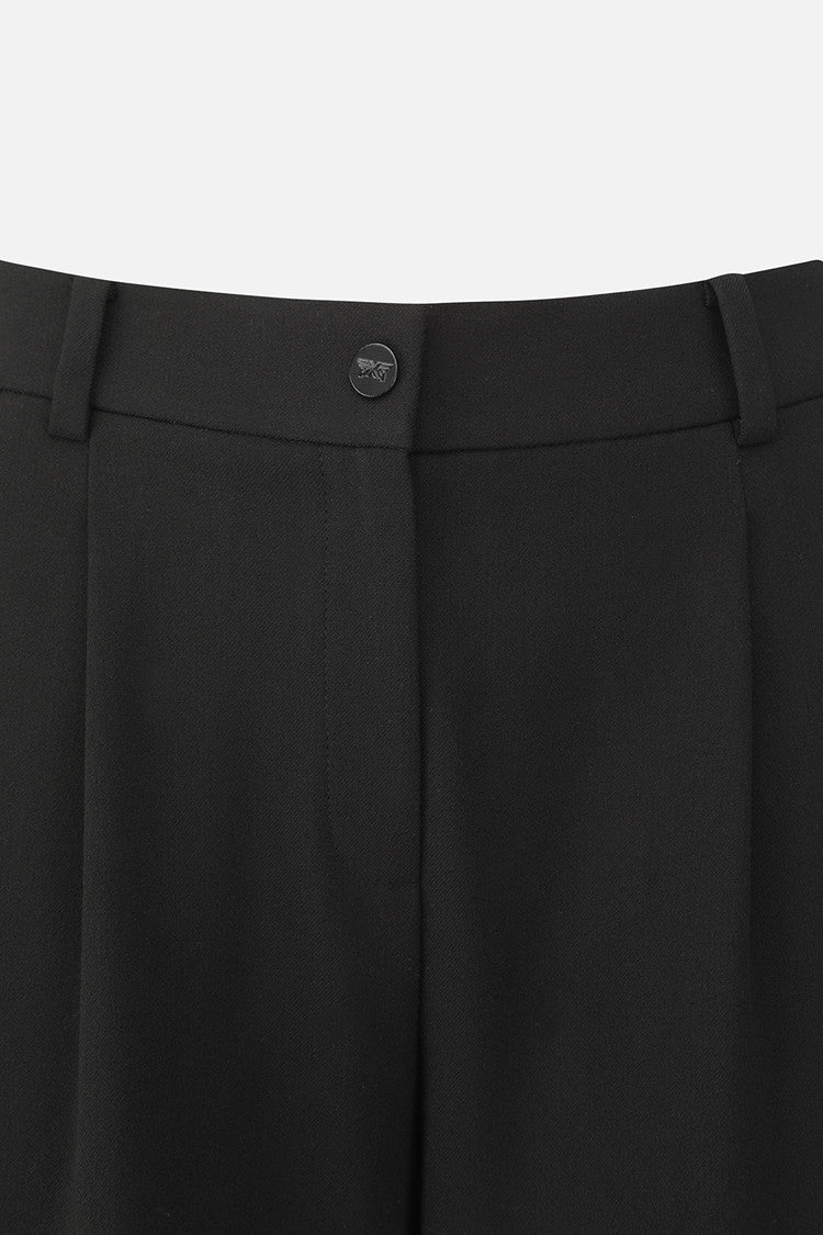 WMNS SIDE PLEAT WIDE PANTS