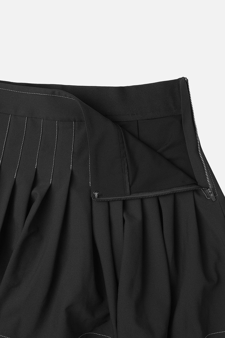 WMNS PLEATED FLARE SKIRT