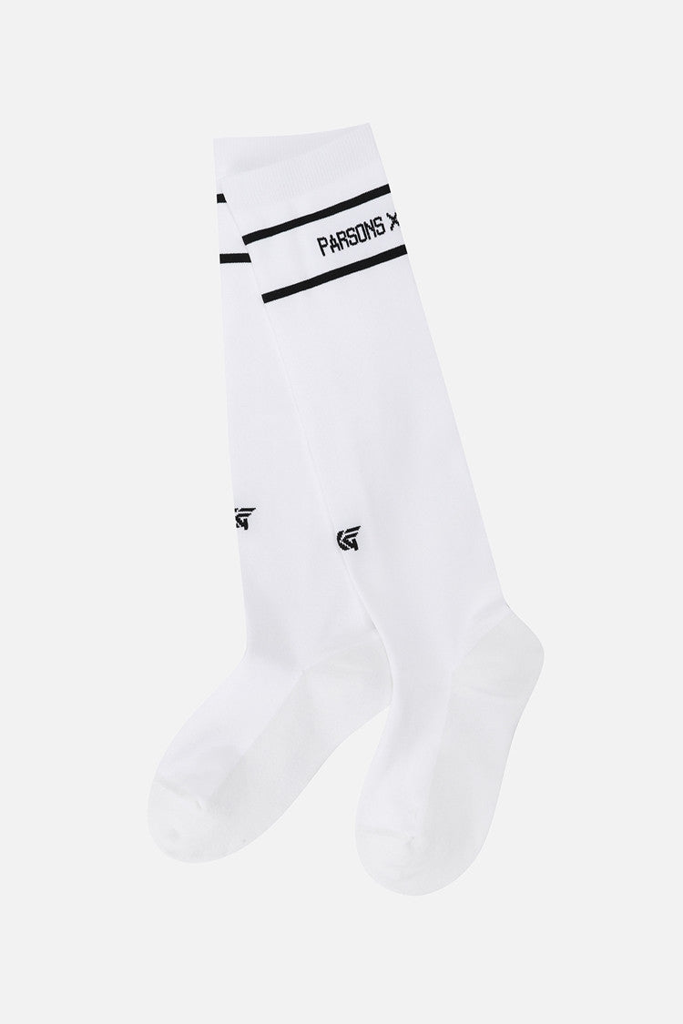 WMNS STRIPE POINT KNEE SOCKS
