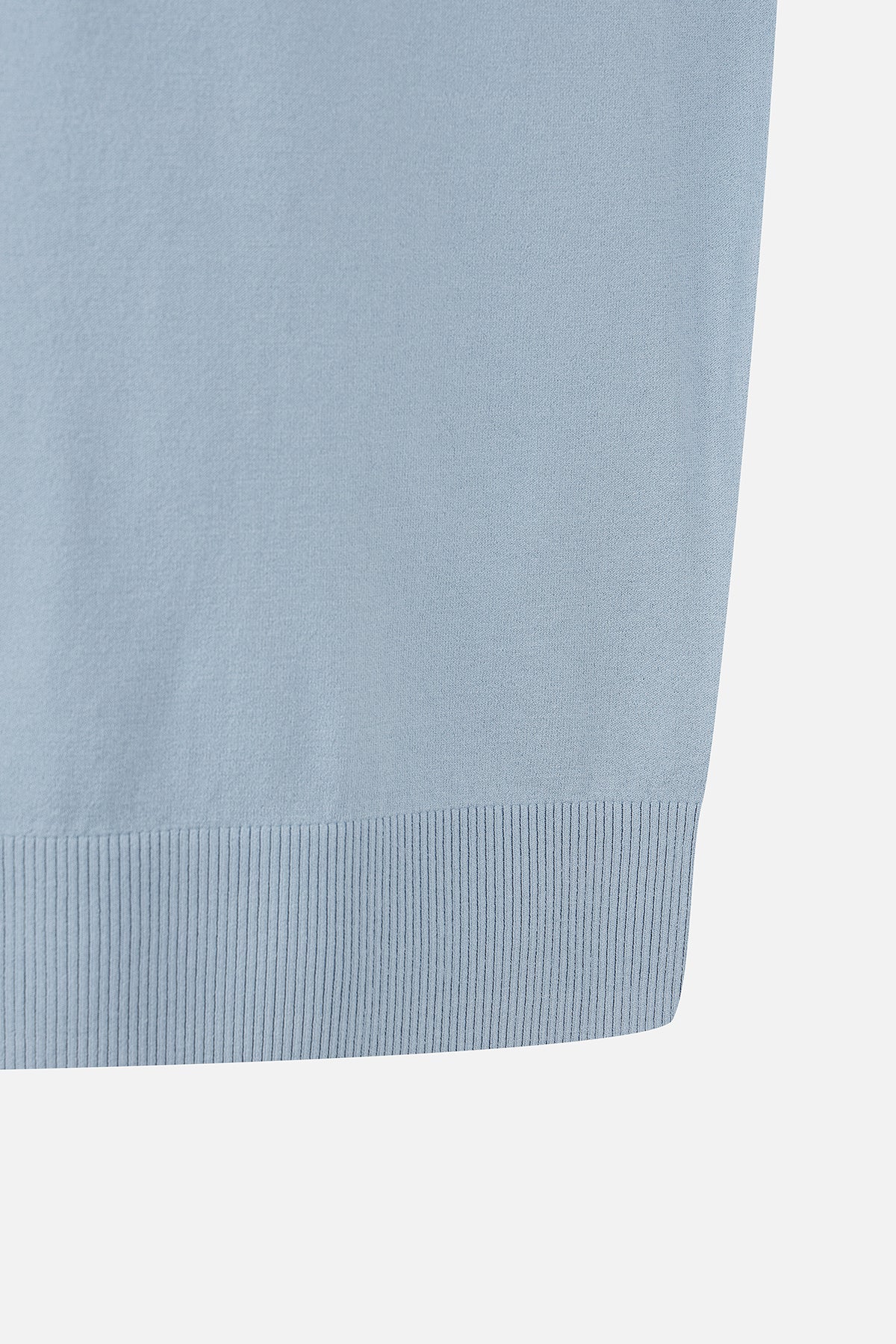 MNS ESSENTIAL SHORT SLEEVE COLLAR SWEATER