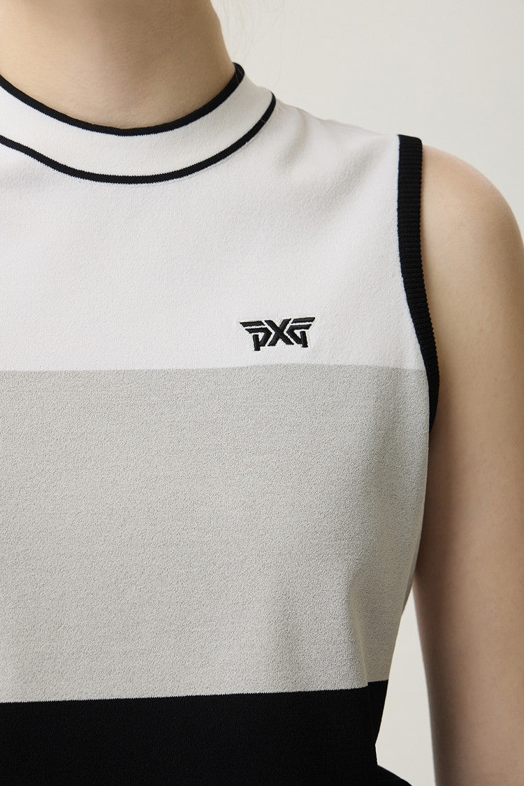 WMNS COLOR BLOCK KNIT SL