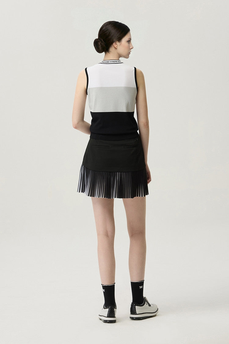 WMNS COLOR BLOCK KNIT SL