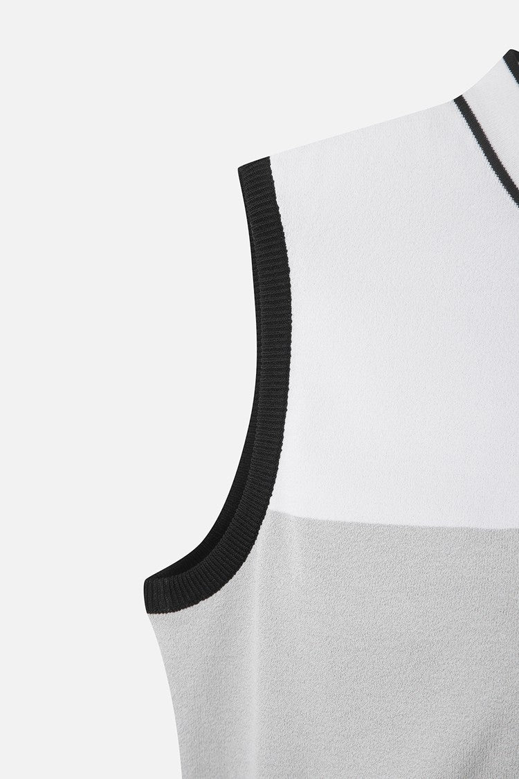 WMNS COLOR BLOCK KNIT SL