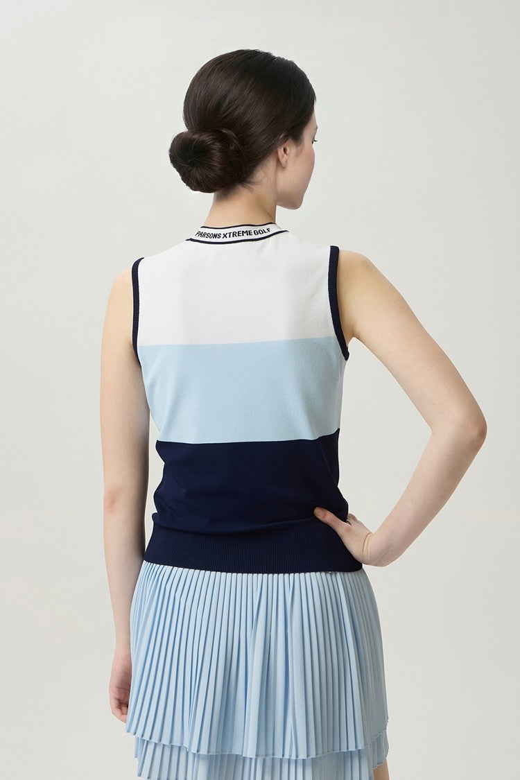 WMNS COLOR BLOCK KNIT SL