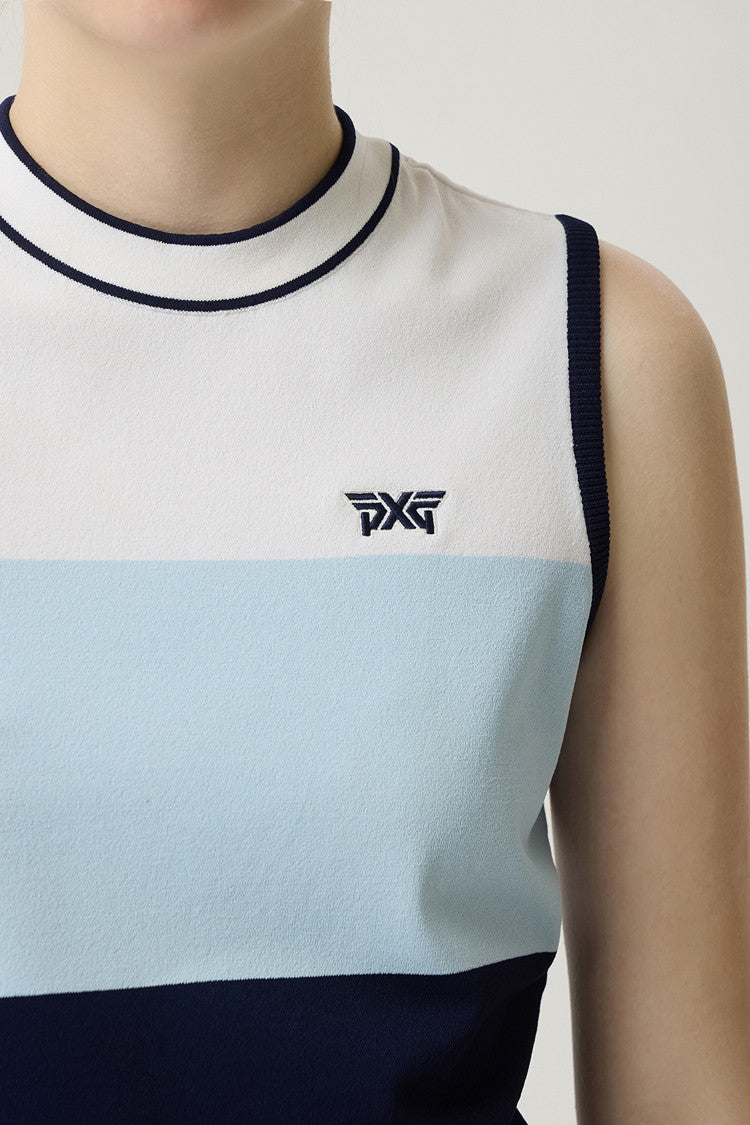 WMNS COLOR BLOCK KNIT SL
