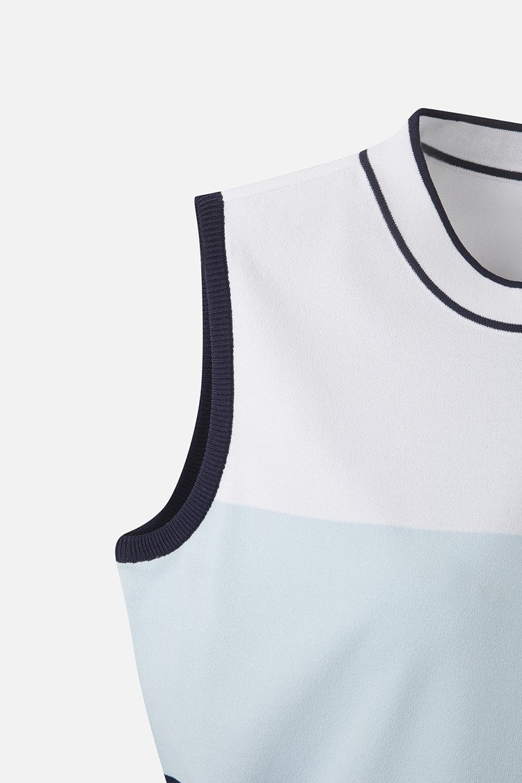 WMNS COLOR BLOCK KNIT SL