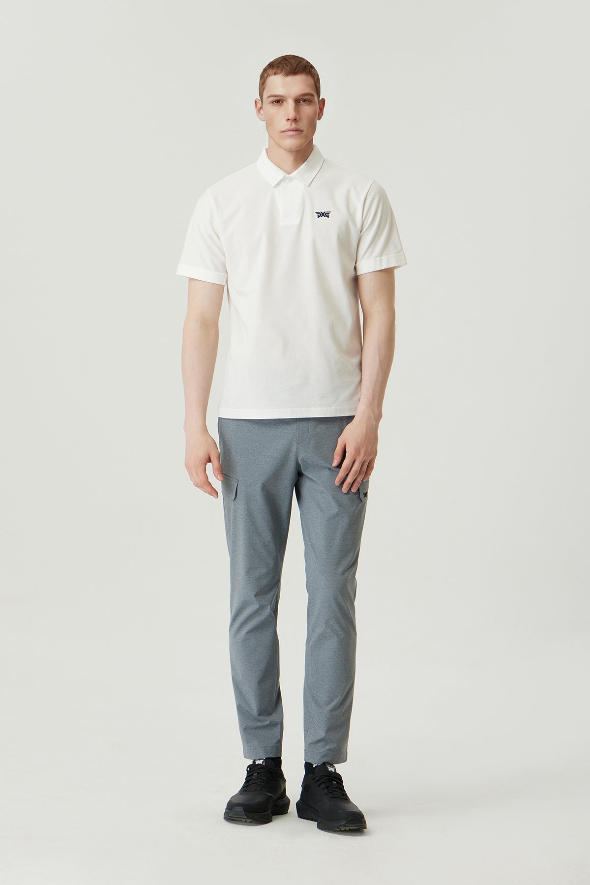 MNS POCKET POINT SEMI-TAPERED FIT PANTS