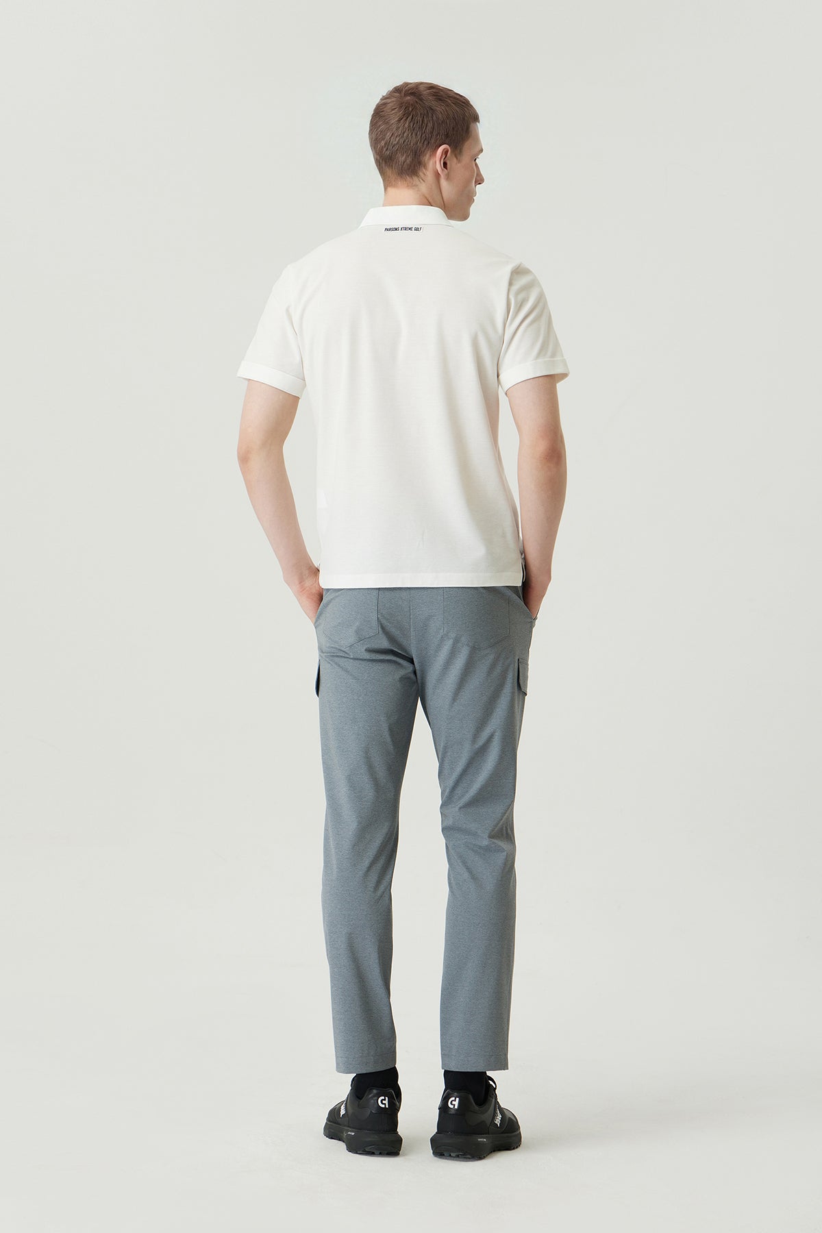 MNS POCKET POINT SEMI-TAPERED FIT PANTS