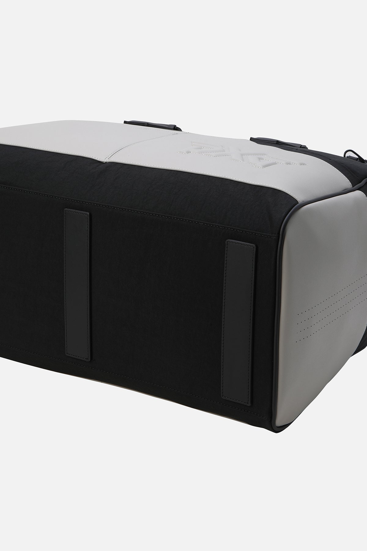PERFORATED HYBRID BOSTON BAG