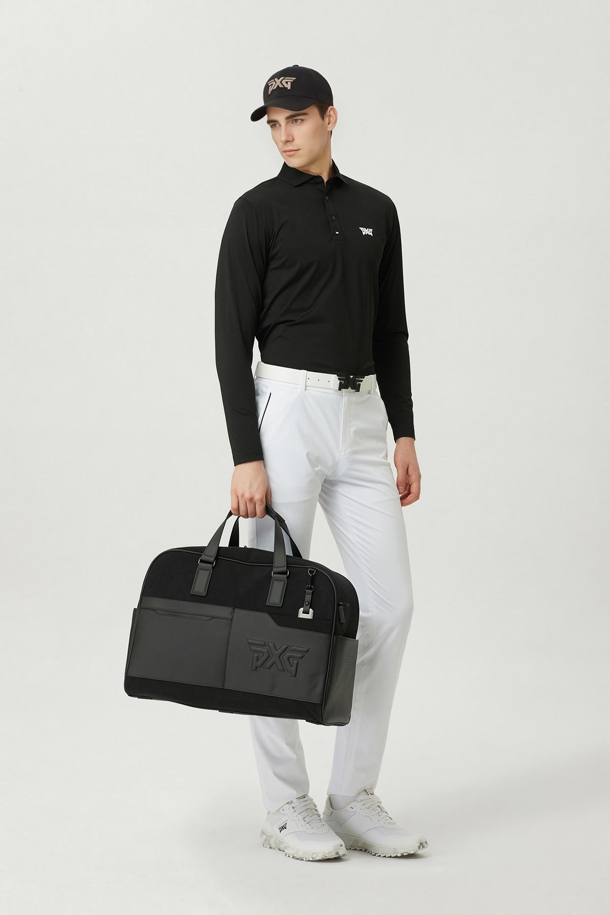 PERFORATED HYBRID BOSTON BAG – PXG APPAREL