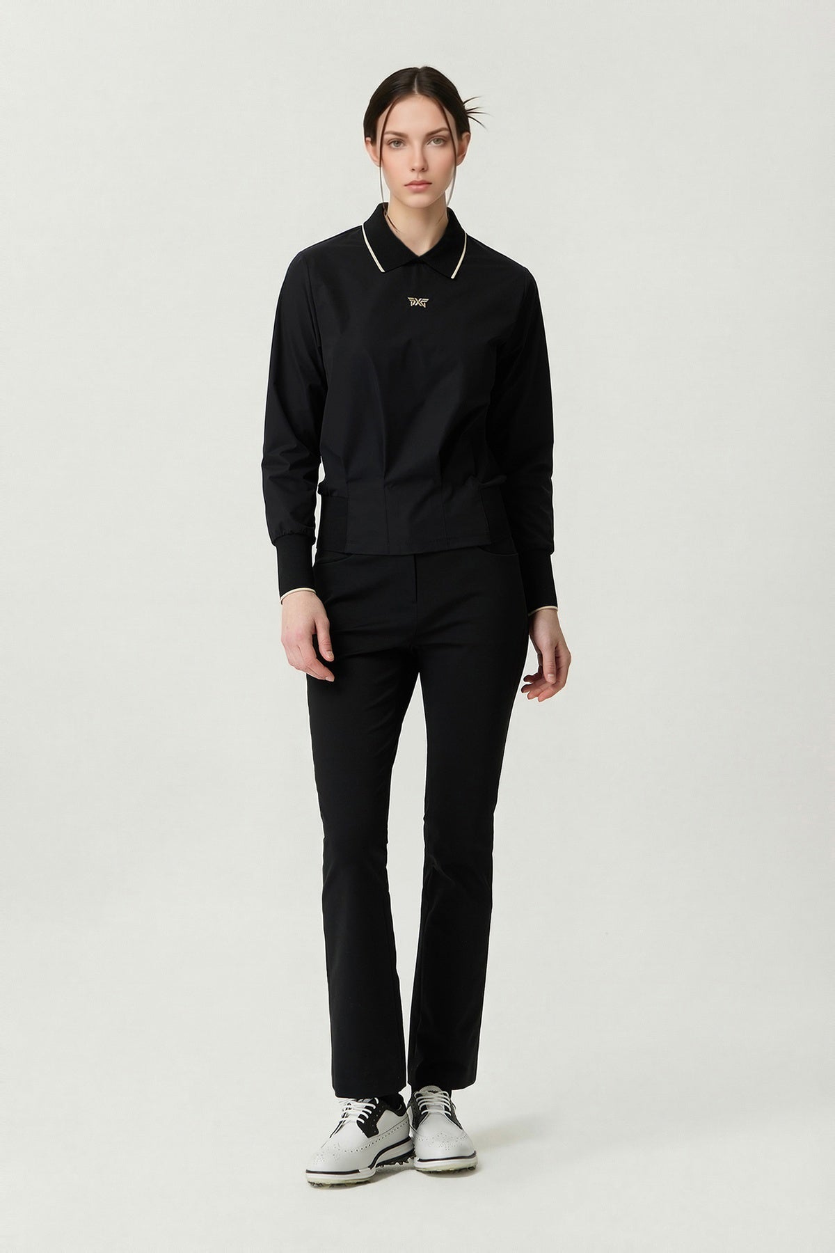 WMNS HOURGLASS FIT COLLAR LS