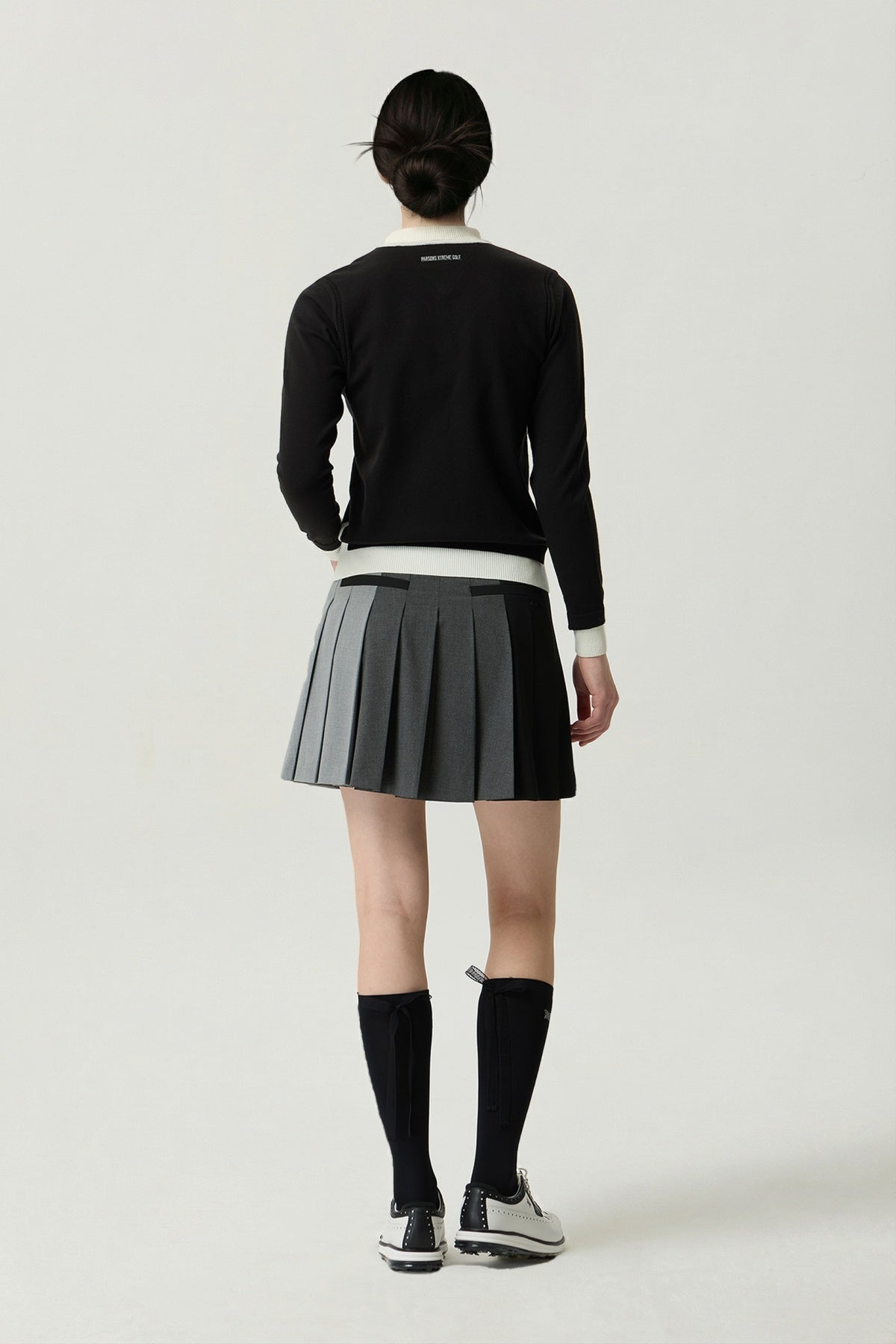 WMNS TRICOLOR PLEATED SK