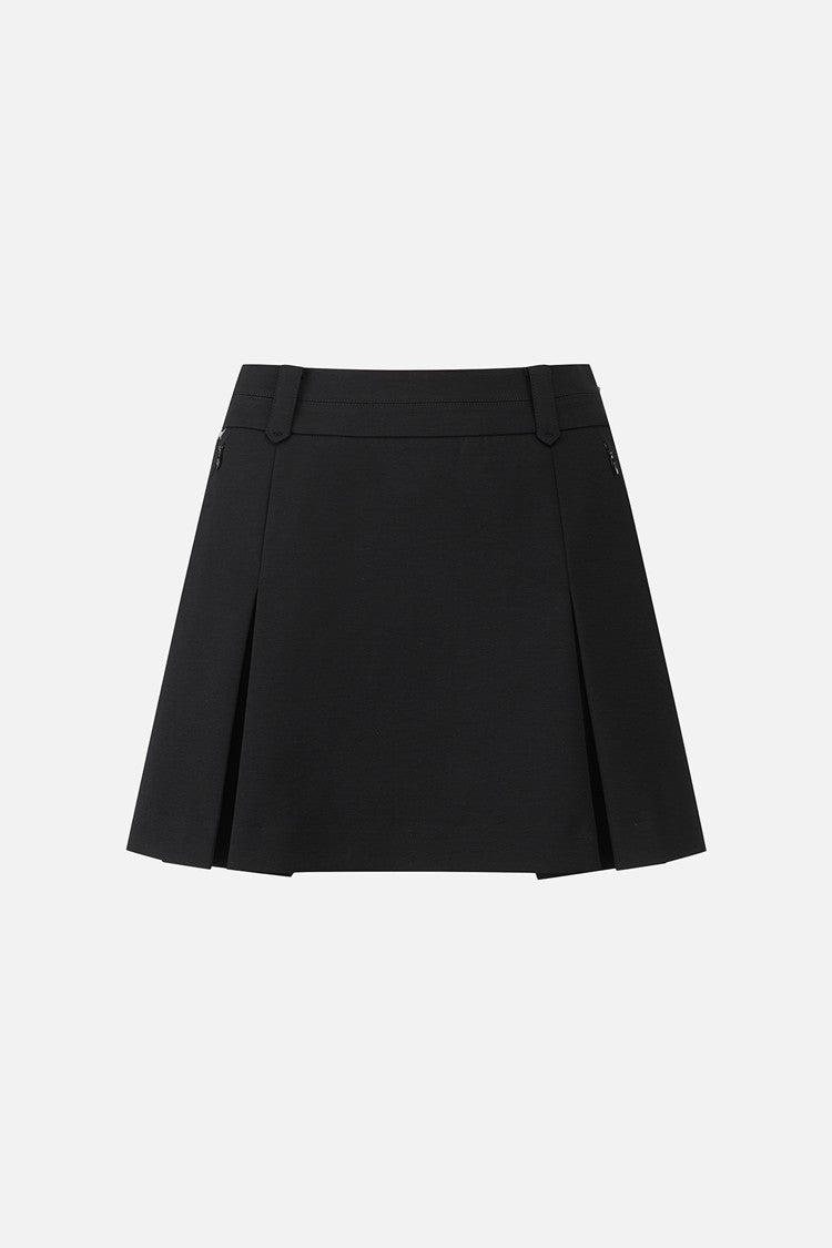 WMNS A-LINE PLEATED SK