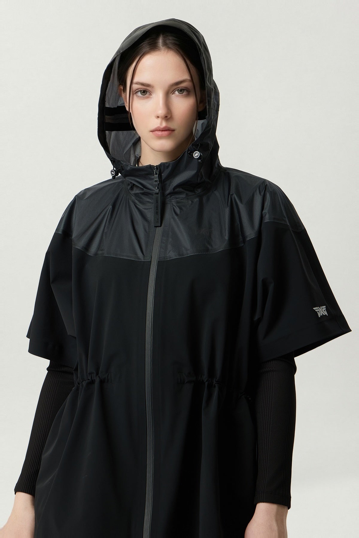 WMNS NEW PONCHO RAIN JK