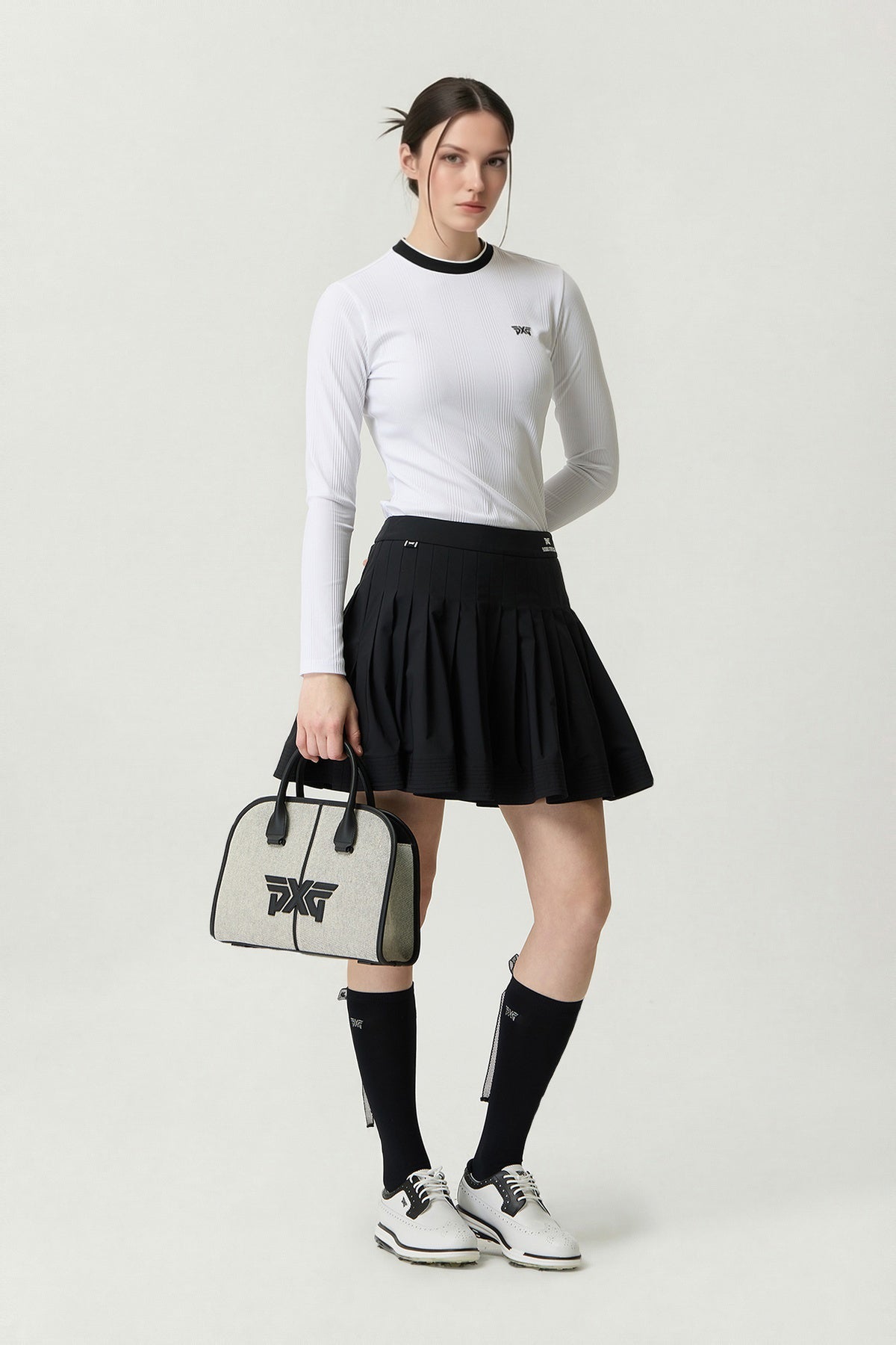 WMNS SEMI-CIRCULAR TOTE BAG