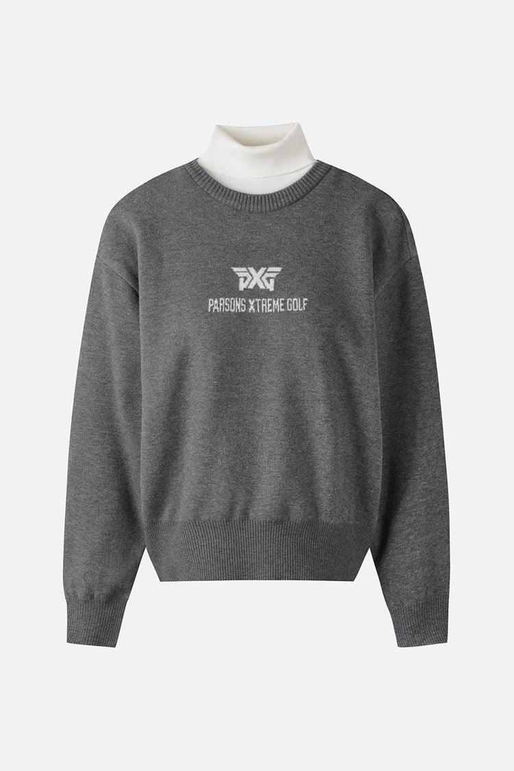 WMNS WIND BLOCK HIGH-NECK SWEATER