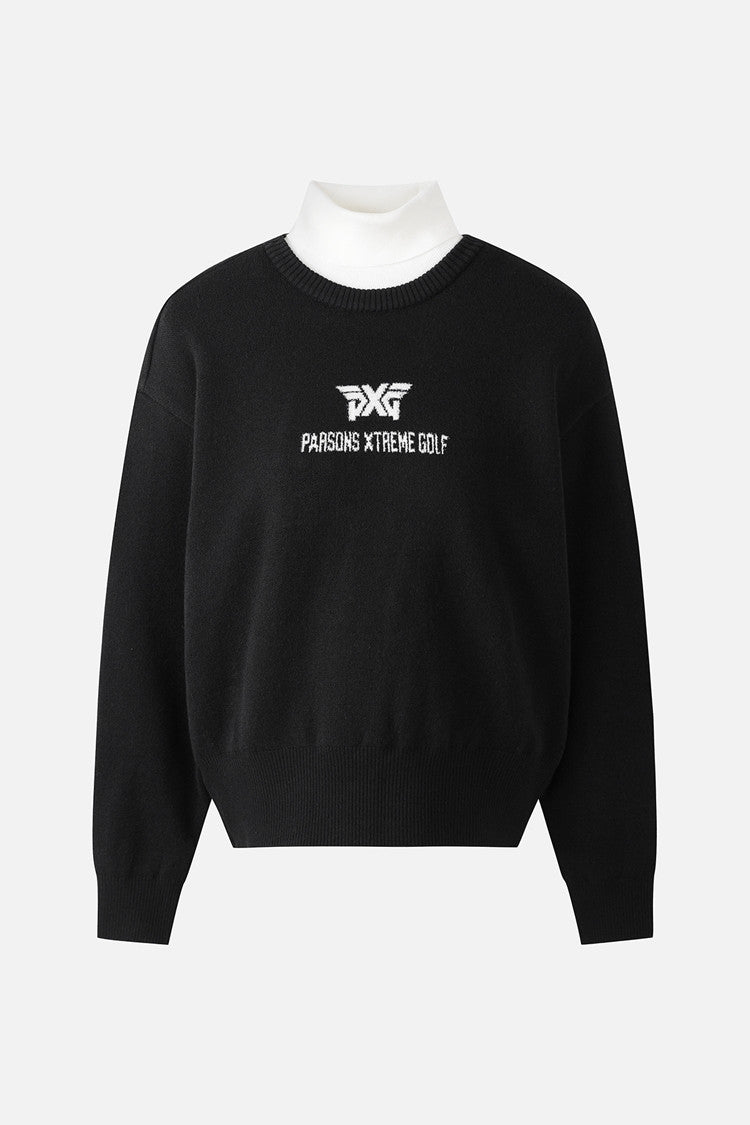 WMNS WIND BLOCK HIGH-NECK SWEATER